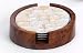 Mother of Pearl Set of 4 Coasters-4 diam