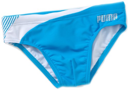 PUMA Jungen Badehose No.1 Logo Brief, blue danube, 128, 819437 03
