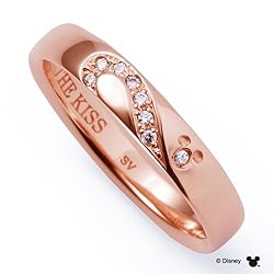 [ザ・キッス] THE KISS DI-SR6000DM 11号 【ディズニーコレクション】 隠れミッキー/ダイヤモンド キュービック・ジルコニア Duet ハート シルバー リング