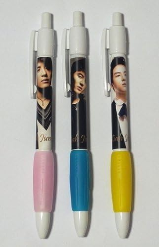 JYJ Junsu photo ballpoint pen set of three dedicated Cased