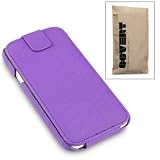 HTC ONE X HANDY LEDER TASCHE CASE H�LLE IN LILA, COVERT RETAIL VERPACKUNGvon "COVERT"