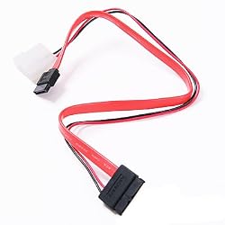 HDE &reg; 6+7 Pin SATA to IDE Power/SATA Data Cable
