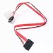 HDE (TM) 6+7 Pin SATA to IDE Power/SATA Data Cable