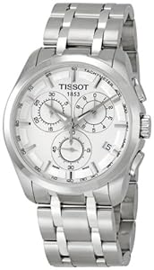 Tissot Men's TIST0356171103100 Couturier Silver Dial Watch
