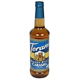 Torani Sugar-Free Syrup, Caramel, 25.4-Ounce Bottle (Pack of 3)
