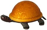 LAMPS PLUS Turtle Accent Night Light with Amber Glass
