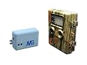 Set Fotofalle DVFR-04/8, mit TFT-Farb-Monitor und Bewegungsmelder, Infrarot-Nachtsichtkamera + 1GB SD-Karte + Besuchermelder