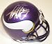 Adrian Peterson Autographed Minnesota Vikings Riddell Mini Helmet
