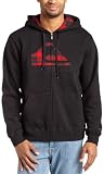 Quiksilver Young Men's Hatchet Flannel Lined Zip Fleece Hoody