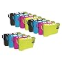 12 (3 serie) compatibili Epson Cartucce di inchios&hellip di ECS