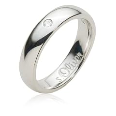 s.Oliver Damen-Ring 925 Sterlingsilber Gr. 58 323499