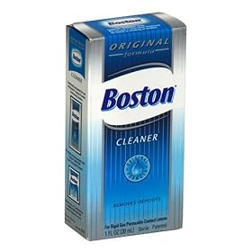 Boston Cleaner for Rigid Gas Permeable Contact Lenses, Original Formula, 1oz Bottles (3 Pack)