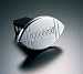 All Sales MFG Billet Aluminum Hitch Cover Plug FOOTBALL HITCH COVER - Fits 2 inch Receiver Hitch