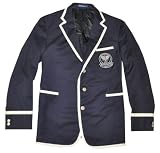 Polo Ralph Lauren Men Wool Tennis Blazer Jacket Made in Italy