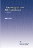 The Cambridge and Dublin Mathematical Journal.: V. 2 1839-1840