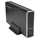 LC-Power Festplattengehäuse für (8,8 cm (3,5 Zoll), SATA USB2