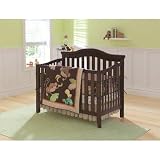 Monkey Business 4 Piece Baby Crib Bedding Set by Just Born