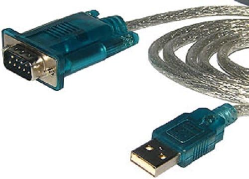 USB TO SERIAL PORT ADAPTER - 9 PIN USB A MALE/DB9 MALE FOR BLACKBERRY &amp; MOTOROLA DEVICES