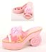 Juliana Tres Chic Pink and Rose Shoe Jewellery Box 57236