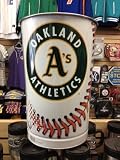 Oakland Athletics Trash Can Wastebasket