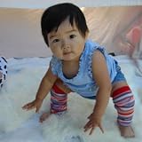 BabyLegs - baby leg warmers - Blue Bubbles