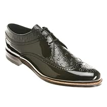 Hot Sale Stacy Adams Men's Dayton Ostrich Oxford,Black,11 D