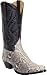 Star Boots Mens Natural Python Cowboy Boots