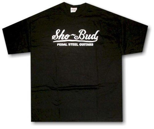Sho-Bud Pedal Steel Guitars Logo Black Shirt