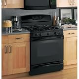 GE Profile : PGB908DEMBB 30 Gas Range – Black on Black