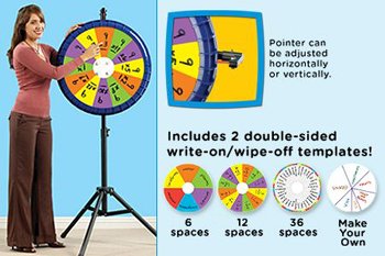 41mUzITIeRL Educational Insights ReMARKable Spin Wheel