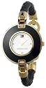 Tommy Hilfiger Women's Black Leather Rope Strap Watch #1700361