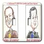 Londons Times Funny Panel Hollywood Cartoons - Kelsey Grammer, Bad Grammar - Light Switch Covers - double toggle switch