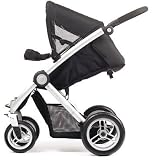 Mutsy Transporter Range Stroller With Seat In Black