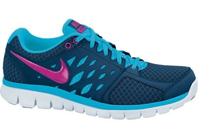 Nike Flex 2013 Run Blue/Pink Ladies Running Shoes