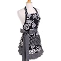 Women's Apron in Sassy Black
