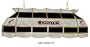 Phoenix Coyotes 40 Inch Rectangular Stained Glass Billiard Light