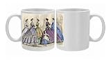 Ladies fashions, 1866 Photo Mugs