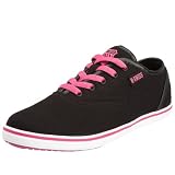 K-Swiss HOF II CVS VNZ~BLACK/RASPERRY ROSE/WHITE 92491-095-M, Damen Sneaker, schwarz, (blk/rspbrryrse/wht), EU 36, (UK 3.5)