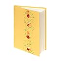 Handmade Recycled Cotton Paper Yellow Journal-Side Strip "Nirvana Journal Journal [Side Str...