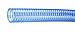 Tigerflex WE Series Food Grade PVC Material Handling Hose with Rigid PVC Helix and Grounding Wire, 40 PSI Max Pressure, 2-1/2 inches ID, 50 feet Length