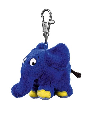 Schmidt Spiele 42226 - Die Maus, Schl&uuml;sselanh&auml;nger, Elefant, 9 cm, 1 St&uuml;ck im Polybeutel Preisvergleich
