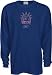 New York Rangers Faded Logo Long Sleeve Waffle Shirt