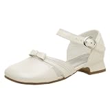 Stride Rite Toddler/Little Kid Christine Jr. Dress Sandal,Bone,8.5 W US Toddler
