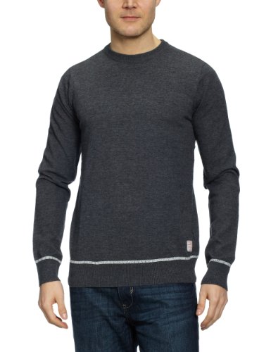 JACK & JONES Herren Pullover 12053277, Gr. 60/62 (XXL), Grau (DARK GREY MELANGE) Preisvergleich