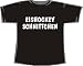 Eishockey Schnittchen; Frauen T-Shirt schwarz