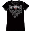 Scorpion Two Faced Women's Short-Sleeve Sports Wear Shirt - Black