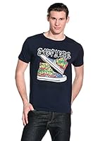 Sweet Years Camiseta Manga Corta (Azul Marino)