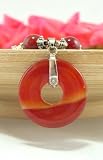 Burgandy Jade Pendant on a Velvet Choker Necklace Pendant