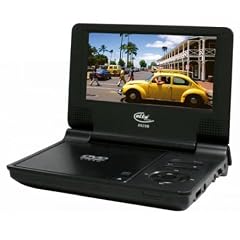 Elta 8929 B Tragbarer DVD Player (17,8 cm (7 Zoll) LCD/TFT-Display, MPEG4) schwarz