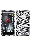 Hard Cell Phone Protector Cover Case for MOTOROLA Droid X MB810 Zebra